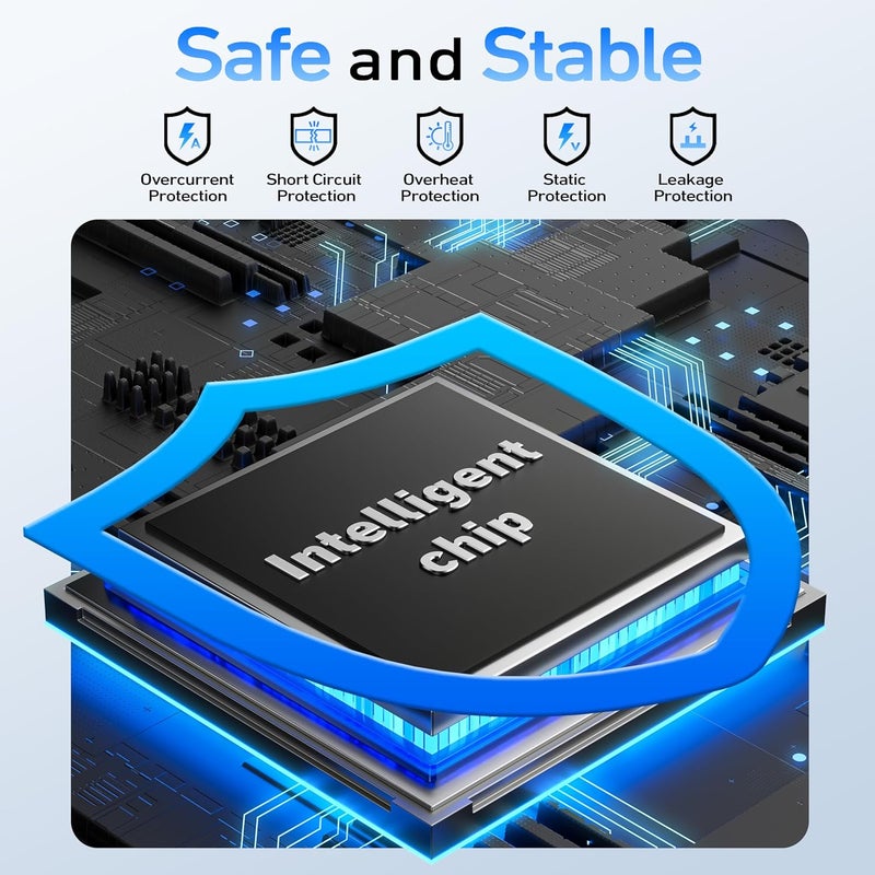 Benfei 2.5 Inch SATA to USB Tool Free External Hard Drive Enclosure (6Gbps, Optimized for SSD, Support UASP SATA III) - Image 4